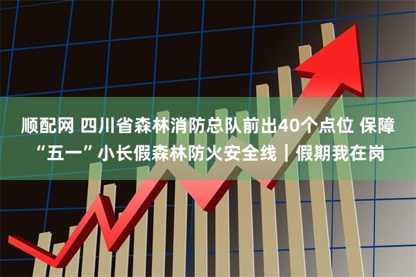 顺配网 四川省森林消防总队前出40个点位 保障“五一”小长假森林防火安全线｜假期我在岗
