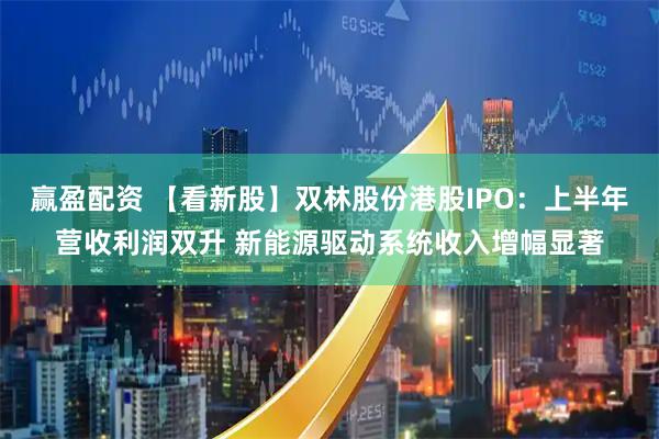 赢盈配资 【看新股】双林股份港股IPO:上半年营收利润双升 新能源驱动系统收入增幅显著